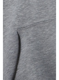 Grey - 350gr - Boys` Sweatshirt