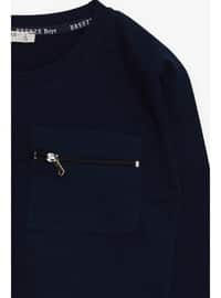 Navy Blue - Boys` Tops