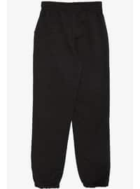 Dark Gray - 350gr - Boys` Sweatpants