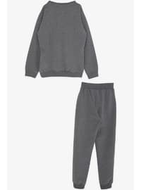 Dark Gray - 600gr - Boys` Suit