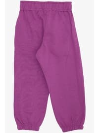 Violet - 350gr - Girls` Sweatpants