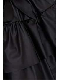 Black - 200gr - Girls` Skirt