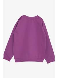 Violet - 300gr - Girls` Sweatshirt