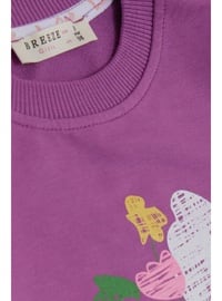 Violet - 300gr - Girls` Sweatshirt