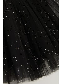 Black - 200gr - Girls` Skirt