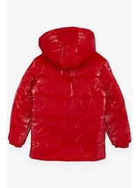 Red - Boys` Coat