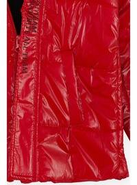 Red - Boys` Coat