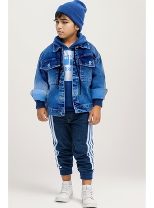 Blue - Boys` Jacket - Riccotarz