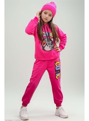 Fuchsia - Girls` Suit - Riccotarz