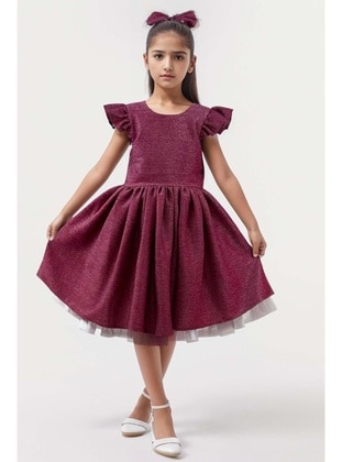 Purple - Girls` Dress - Riccotarz