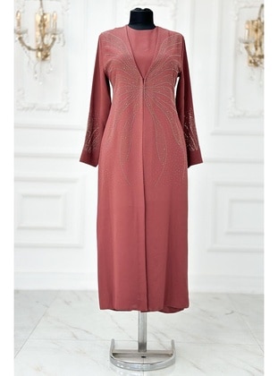 Dusty Rose - Modest Evening Dress - Amine Hüma