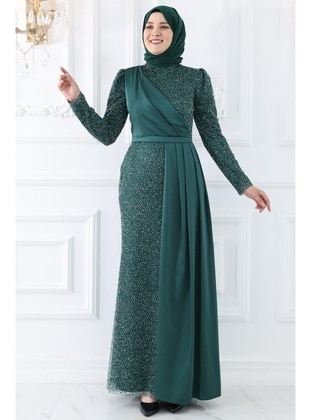 Emerald - Modest Evening Dress - Amine Hüma