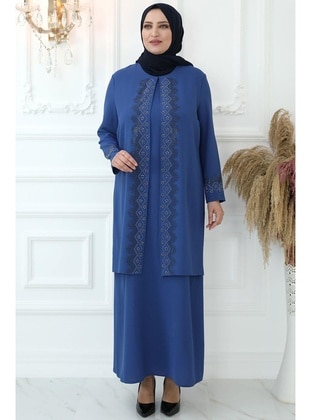 Indigo - Modest Dress - Amine Hüma