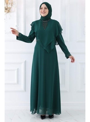 Emerald - Modest Evening Dress - Amine Hüma