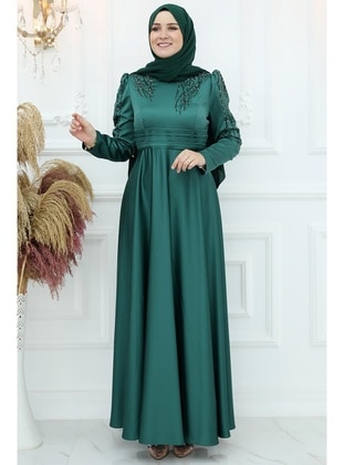 Emerald - Modest Evening Dress - Amine Hüma