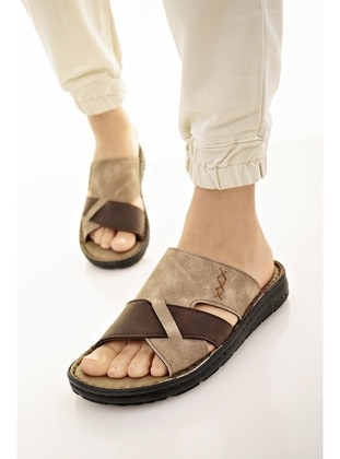 Brown - Slippers - Muggo