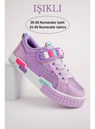 Lilac - Kids Trainers - Muggo