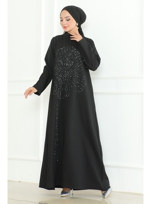 Black - Evening Dresses - Bestenur