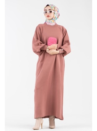 Dusty Rose - Knit Dresses - Sevitli