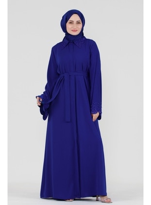 Saxe Blue - Abaya - Sevitli