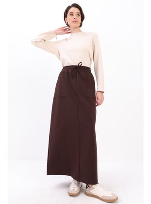 Brown - Skirt - ALLDAY