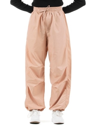 Beige - Pants - Sevitli