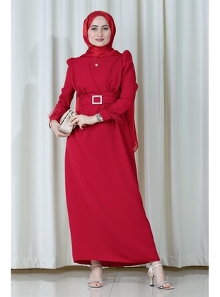 Red - Evening Dresses - Sevitli