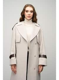 Beige - Coat