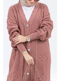 Dusty Rose - Knit Cardigan