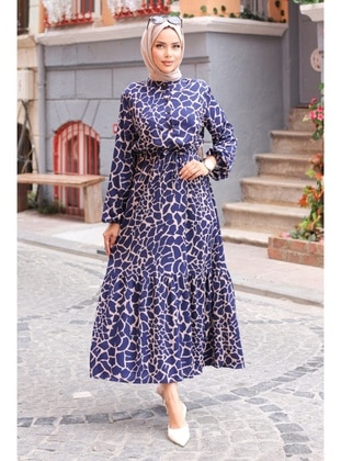 Indigo - Modest Dress - Bestenur