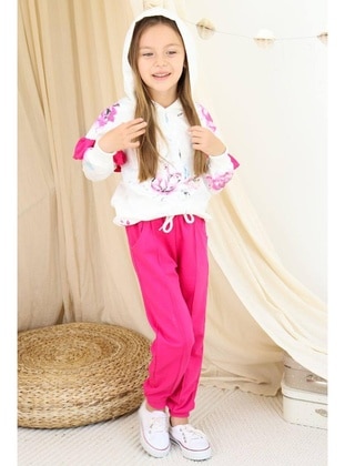 Fuchsia - Girls` Suit - Riccotarz