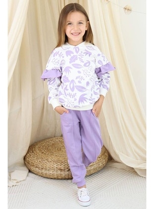 Lilac - Girls` Suit - Riccotarz