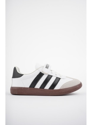 White - Kids Trainers - Muggo