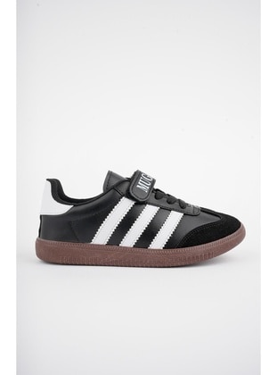 Black - Kids Trainers - Muggo