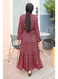 Fuchsia - Modest Dress