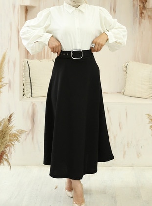 Black - Skirt - Vav