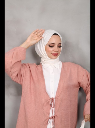 Powder Pink - Tunic - Nergis Neva