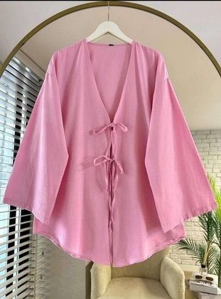 Pink - Tunic - Nergis Neva