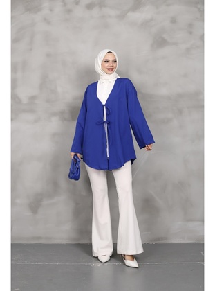 Saxe Blue - Tunic - Nergis Neva