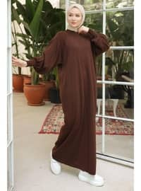 Brown - Modest Dress