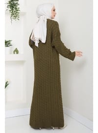 Khaki - Modest Dress