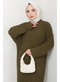 Khaki - Modest Dress