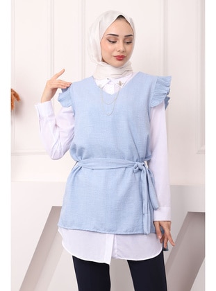 Baby Blue - Tunic - İmaj Butik