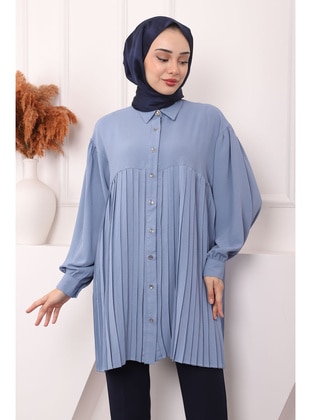 Baby Blue - Tunic - İmaj Butik