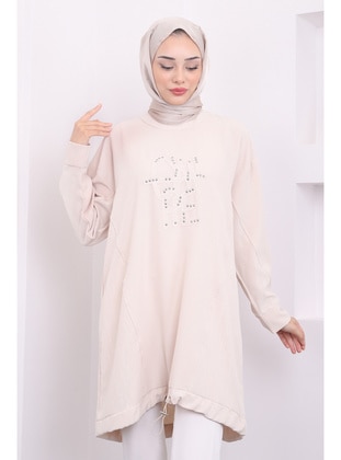 Beige - Tunic - İmaj Butik