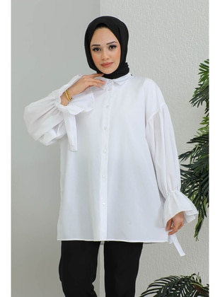 White - Blouses - İmaj Butik