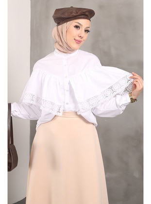 White - Blouses - İmaj Butik