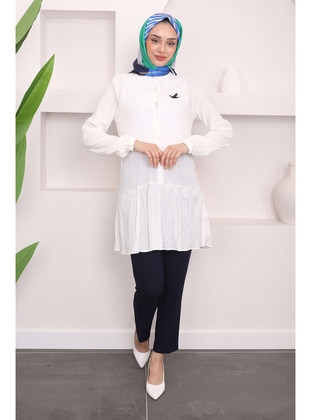 White - Tunic - İmaj Butik