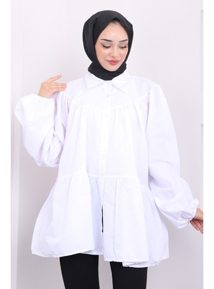 White - Blouses - İmaj Butik