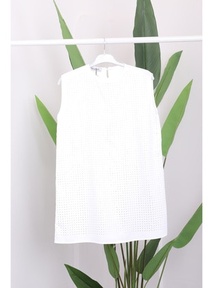 White - T-Shirt - İmaj Butik